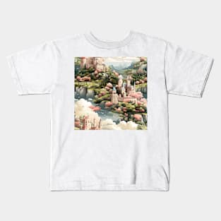 Castles Pattern 24 - Scandinavia Kids T-Shirt